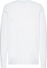 Stretch Slim Fit Long Sleeve Tee - White